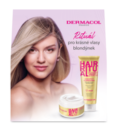 Dárkový balíček Hair Ritual pro blonďaté vlasy - šampon a maska na vlasy