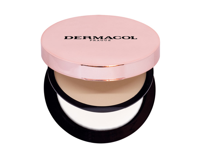Dermacol - 24H Dlhotrvácny púder a make-up 2v1 - 24H Dlouhotrvající pudr a make-up 2v1 č.01 - 9 g
