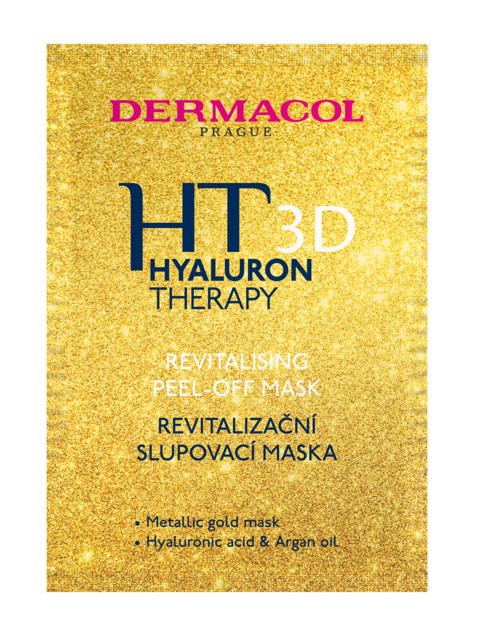 Dermacol 3D Hyaluron Revitalizační slupovací maska