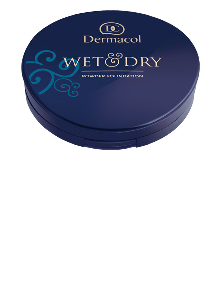 Dermacol - WET & DRY púdrový make-up  - Wet and Dry Powder No.3