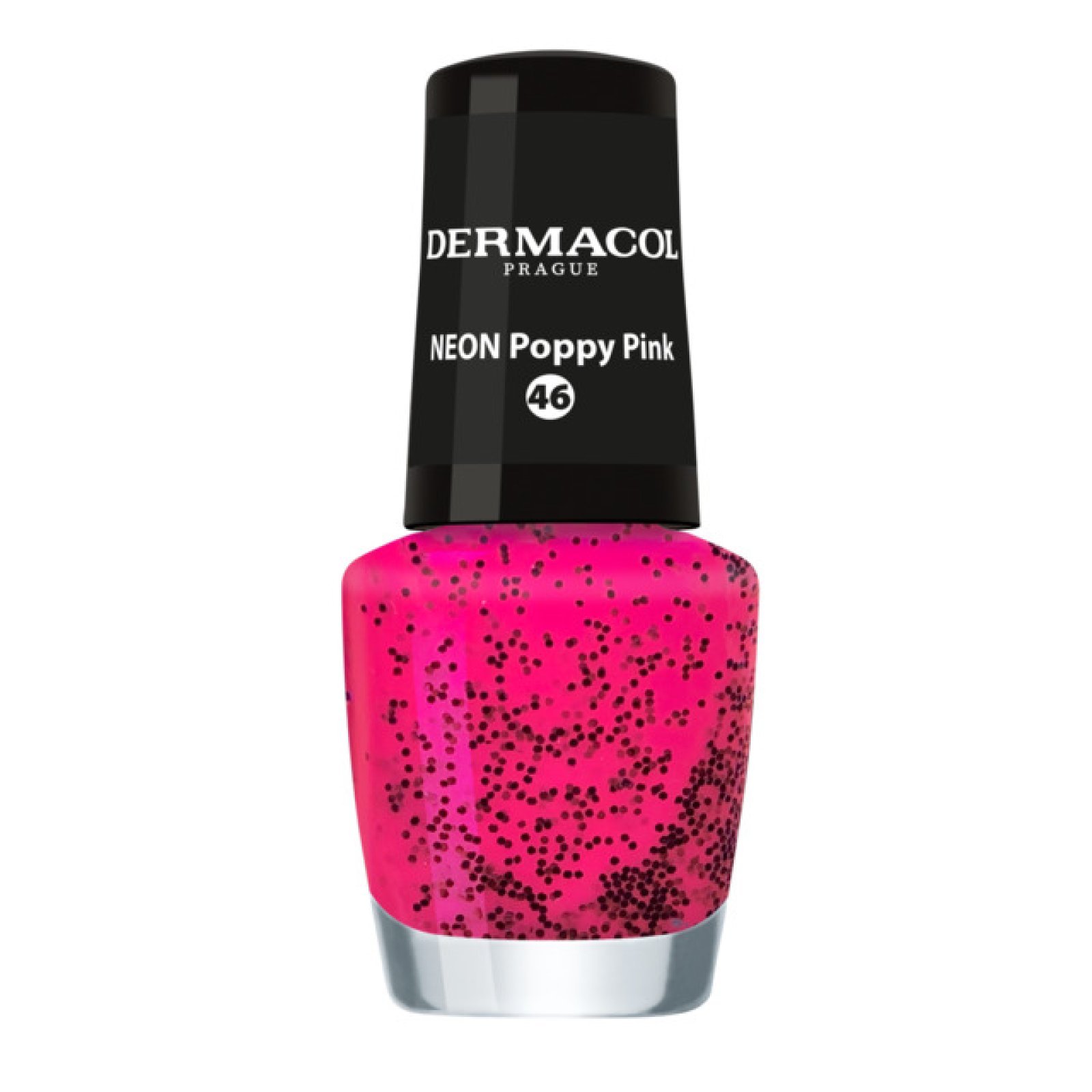 Mini Neon laky s efektem Poppy Pink č.46