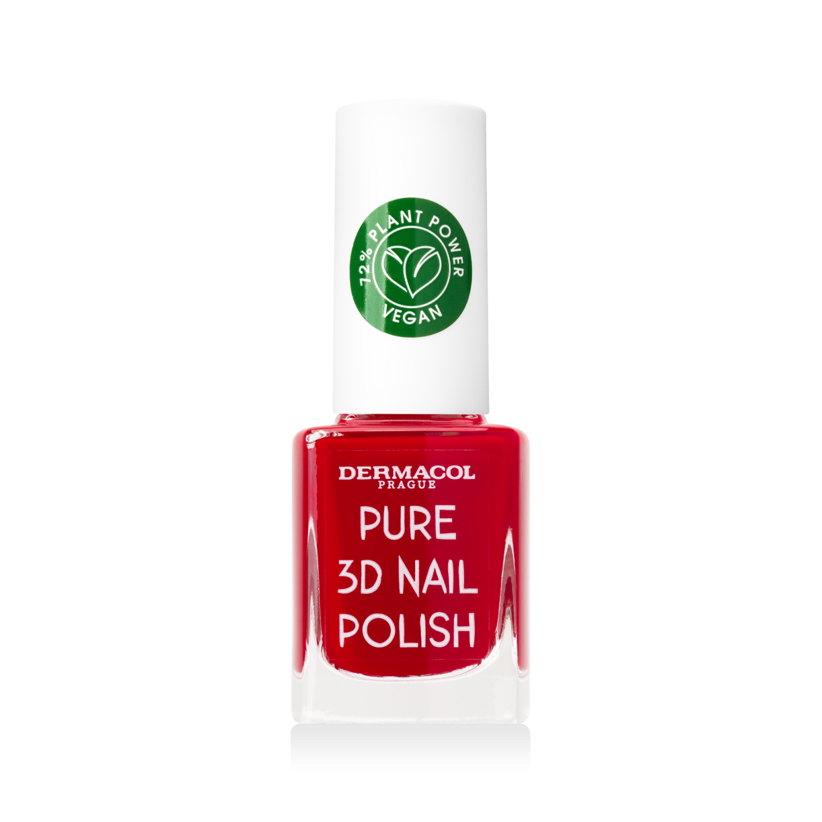 Pure 3D přírodní lak na nehty Poppy Red č.04
