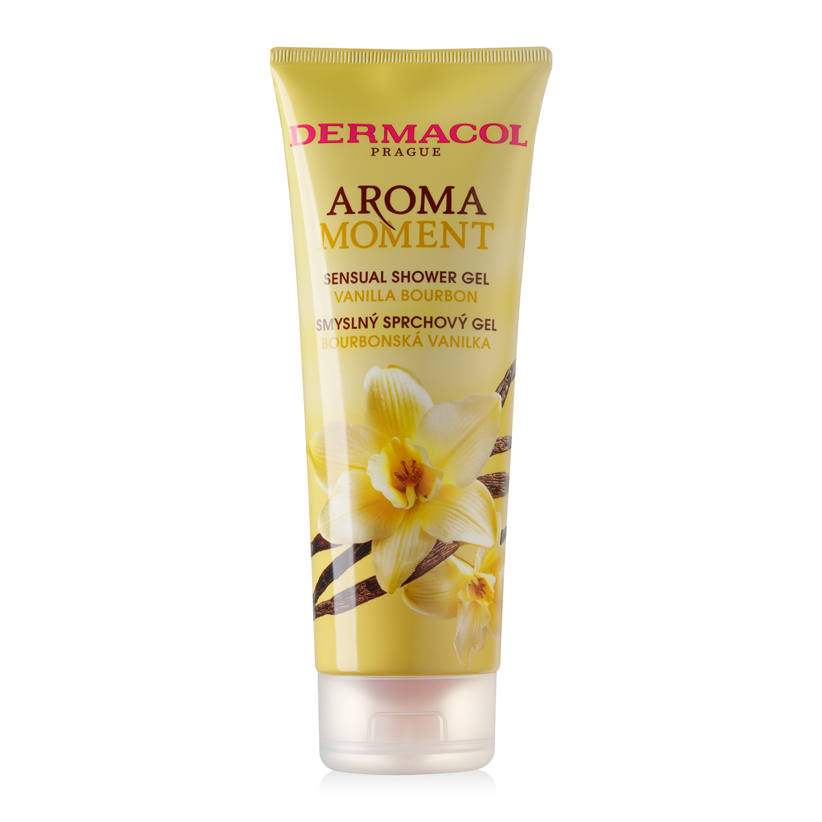 Aroma Moment   Smyslný sprchový gel bourbonská Vanilka Dermacol - Oficiální e-shop Dermacol