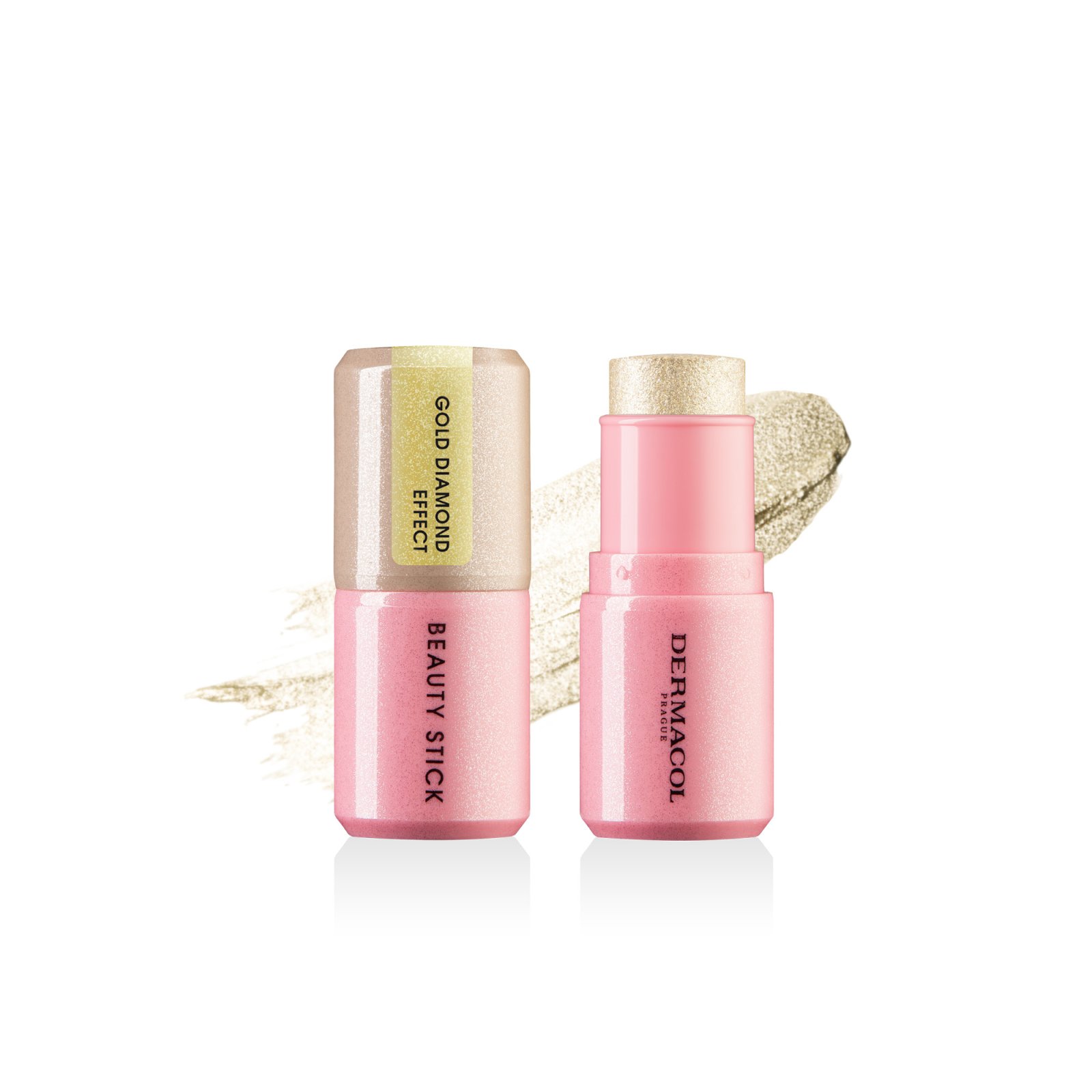 Beauty Stick rozjasňovač v tyčince s diamantovým efektem č. 2 GOLD DIAMOND