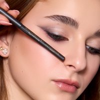 Waterproof Micro Eyeliner automatická tužka na oči šedá