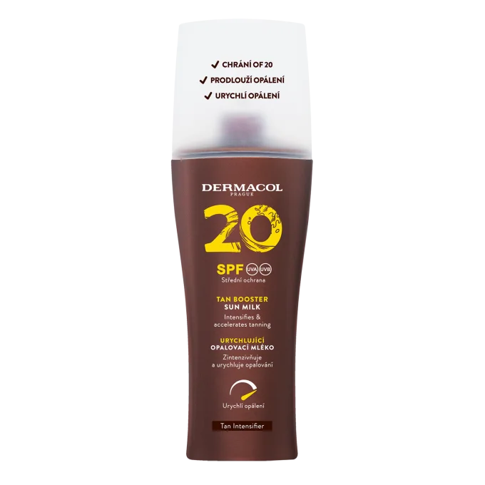 SUN Mléko urychlující opálení SPF 20 rozprašovač
