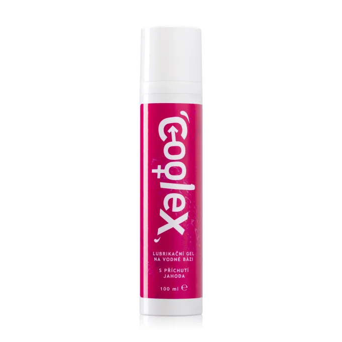 Coolex lubrikační gel na vodní bázi s příchutí Jahoda