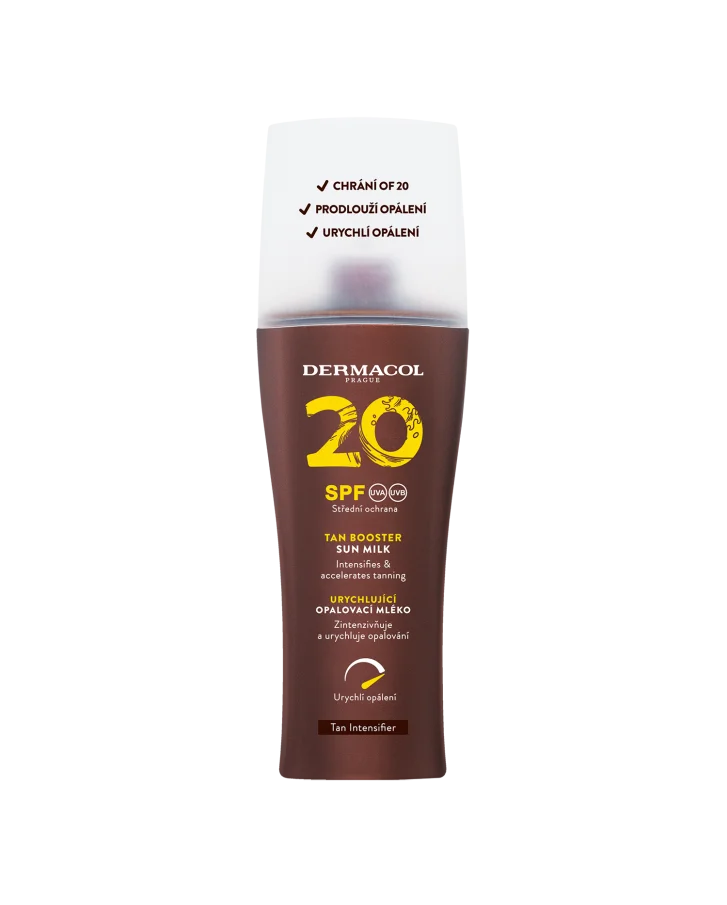 SUN Mléko urychlující opálení SPF 20 rozprašovač