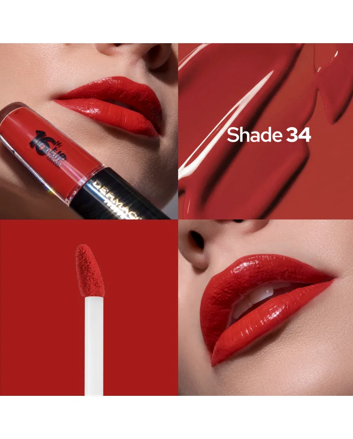 16H Lip Colour - Dlouhotrvající barva na rty č.34