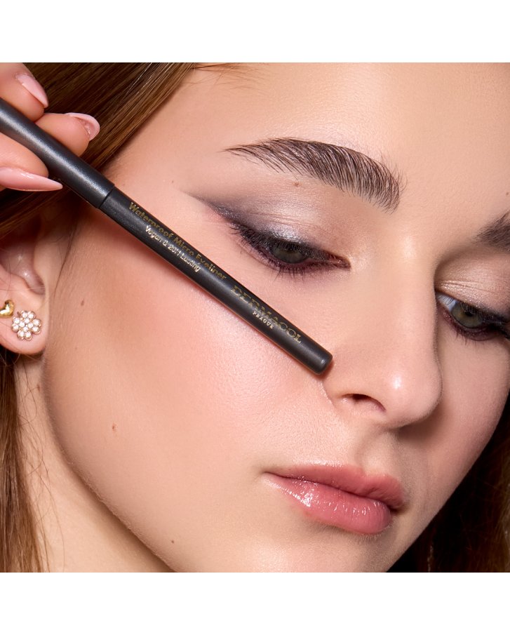 Waterproof Micro Eyeliner automatická tužka na oči šedá