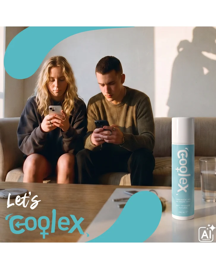 Coolex lubrikační gel na vodní bázi bez příchutě