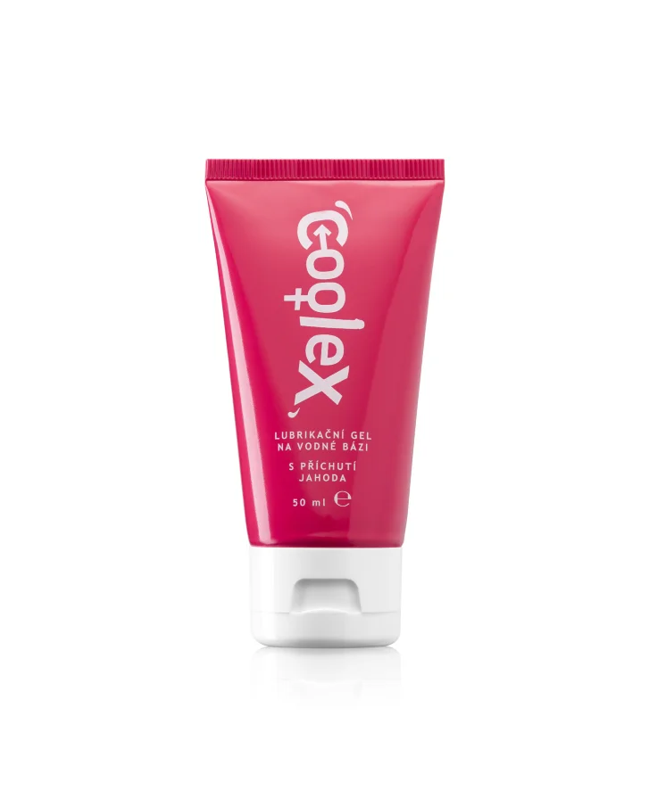Coolex lubrigační gel na vodní bázi s příchutí Jahoda