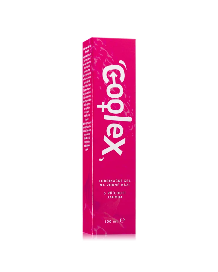 Coolex lubrikační gel na vodní bázi s příchutí Jahoda