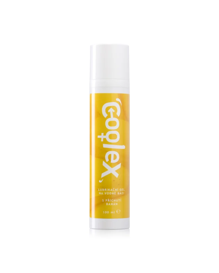 Coolex lubrikační gel na vodní bázi s přichutí banán