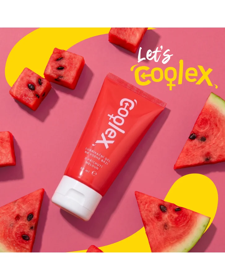 Coolex lubrikační gel na vodní bázi s příchutí meloun