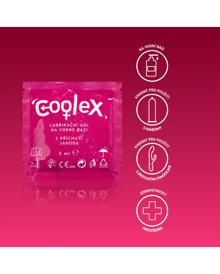 Coolex LG na vodní bázi s příchutí Jahoda