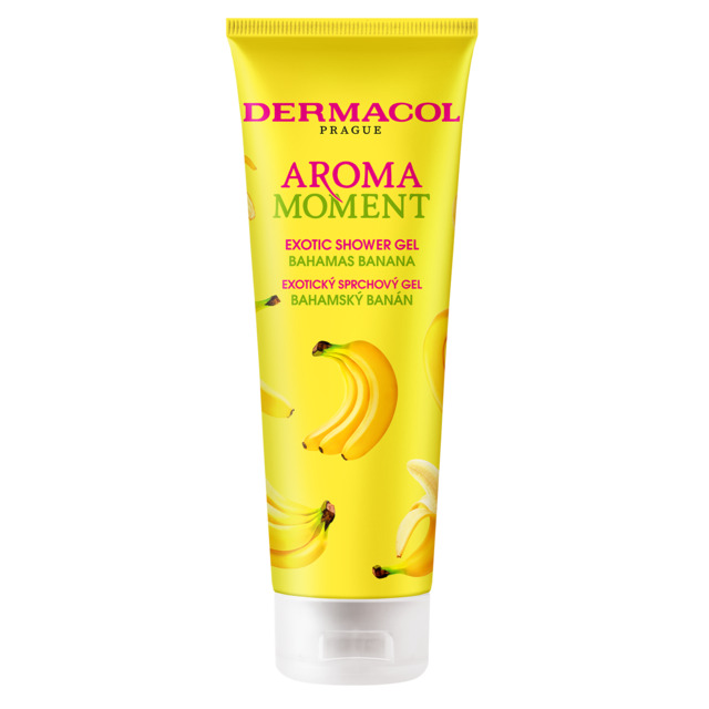 Dermacol Aroma Moment Bahamas Banana Exotic Shower Gel 250 ml sprchovací gél unisex