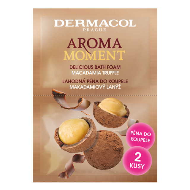 Dermacol Aroma Moment - Pěna do koupele makadamiový lanýž