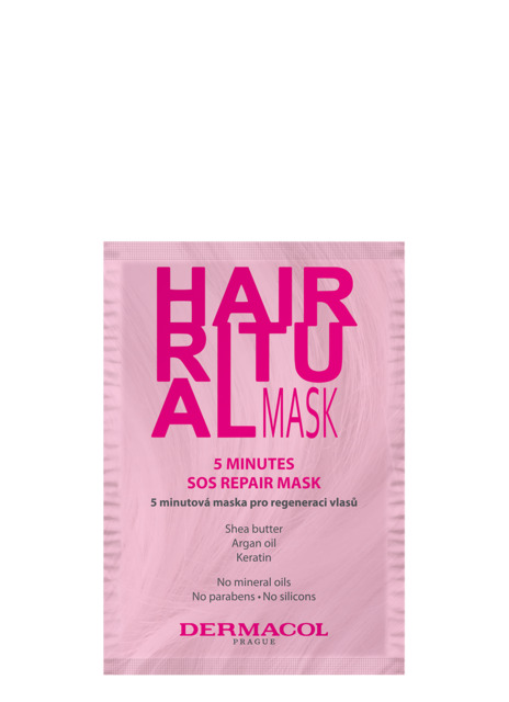 Dermacol HAIR RITUAL 5 minútová maska pre regeneráciu