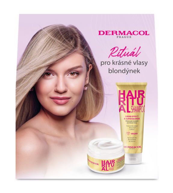 Dermacol Darčekový balíček HAIR RITUAL pre blond vlasy