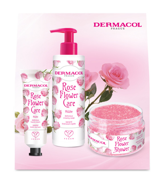 E-shop Dermacol Darčekový balíček Flower care ruža I