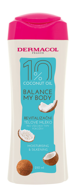 Revitalizační kokosové tělové mléko 250 ml