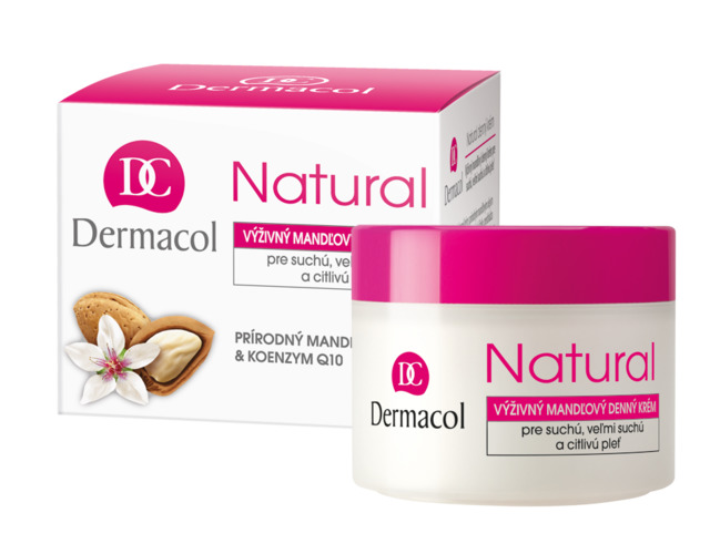 Dermacol - Vysoko výživný denný krém s prírodným mandľovým olejom a koenzýmom Q10. - 50 ml