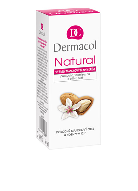 Dermacol - Vysoko výživný denný krém s prírodným mandľovým olejom a koenzýmom Q10. - 50 ml