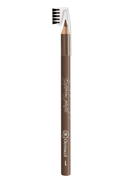 Dermacol - Jemné ceruzky na zvýraznenie obočia - Drevená ceruzka na obočie č.1 - 1,6 g