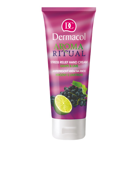 Dermacol - Aroma Ritual - antistresový krém na ruce - hrozny s limetkou - 100 ml