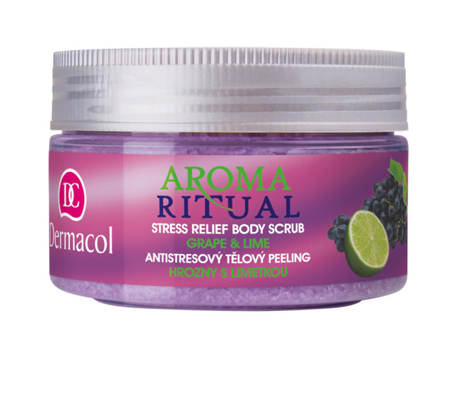 Aroma Ritual -  tělový cukrový peeling - hrozny s limetkou