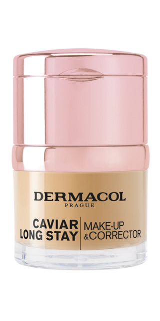 Dermacol - Caviar  - Dlouhotrvající make-up a korektor - Dlouhotrvající make-up č. 1.5 - sand - 30 ml