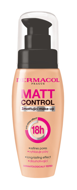 Dermacol - Matt Control - Zmatňující dlouhotrvající make-up 18h - Matt Control Make-up č.4 - 30 ml