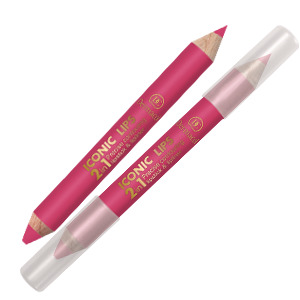 Dermacol - Iconic lips - tužka a rtěnka 2 v 1 - Iconic lips rtěnka a konturovací tužka č.06