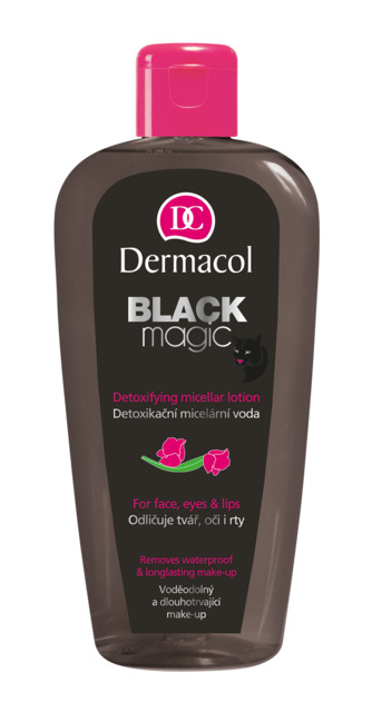 Levně Dermacol - Black magic - detoxikační micelární voda - 200 ml