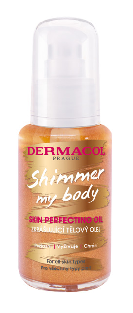 Levně Dermacol - Shimmer my body - tělový olej se třpytkami - 50 ml
