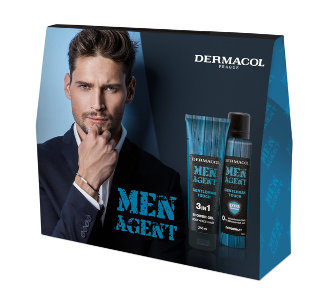 Dermacol - Darčekový balíček Men Agent - sprchový gel a dezodorant