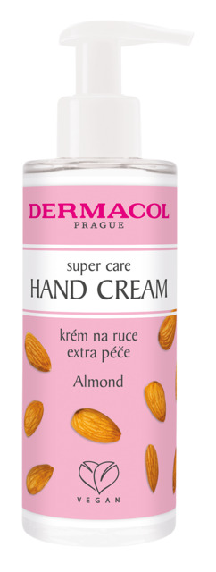 E-shop Dermacol - Krém na ruky s pumpičkou - mandľa - 150 ml