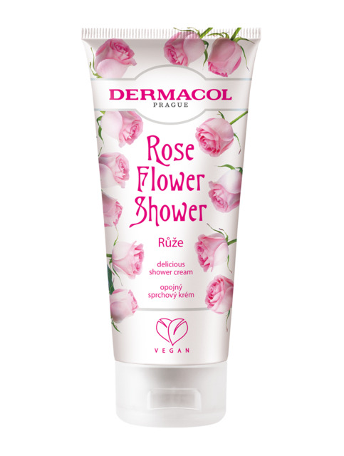 Levně Dermacol - Flower Care - sprchový krém - růže - 200 ml