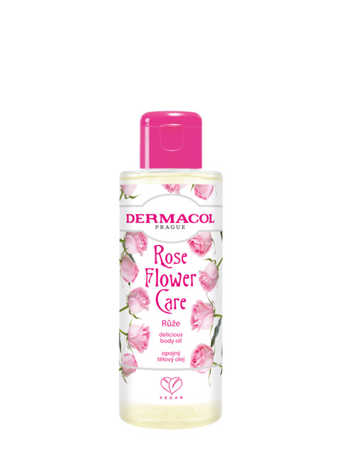 Flower Care tělový olej - růže