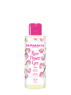 Flower Care tělový olej - růže