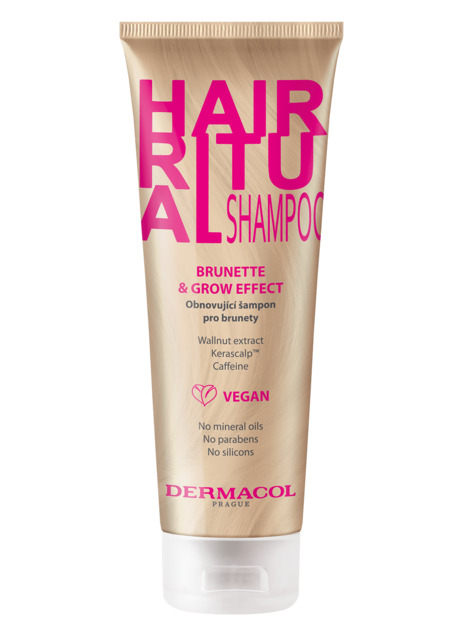 Šampon pro hnědé vlasy