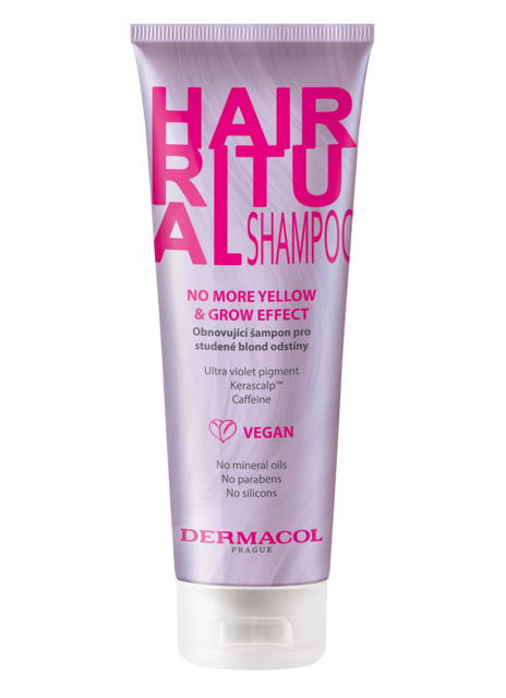 Dermacol - HAIR RITUAL Šampón pre studené blond odtiene - 250 ml