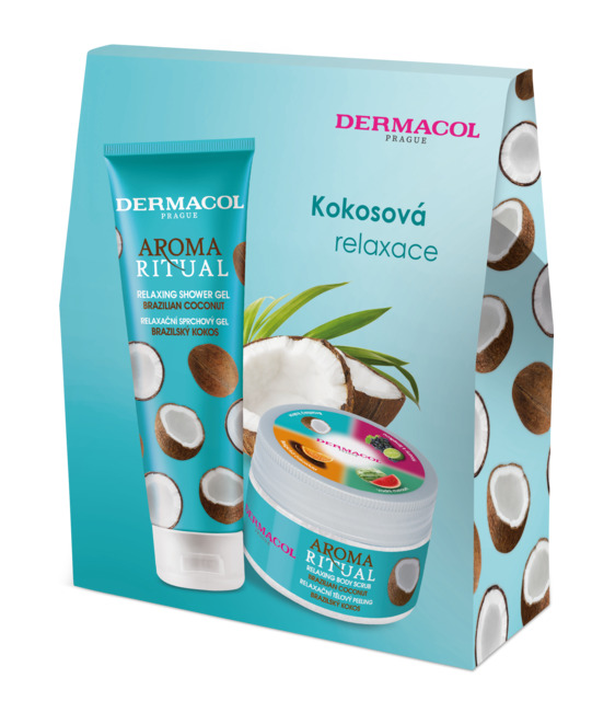 E-shop Dermacol - Darčekový balíček Kokos III